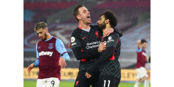 West Ham United je v Premier League na pátém místě